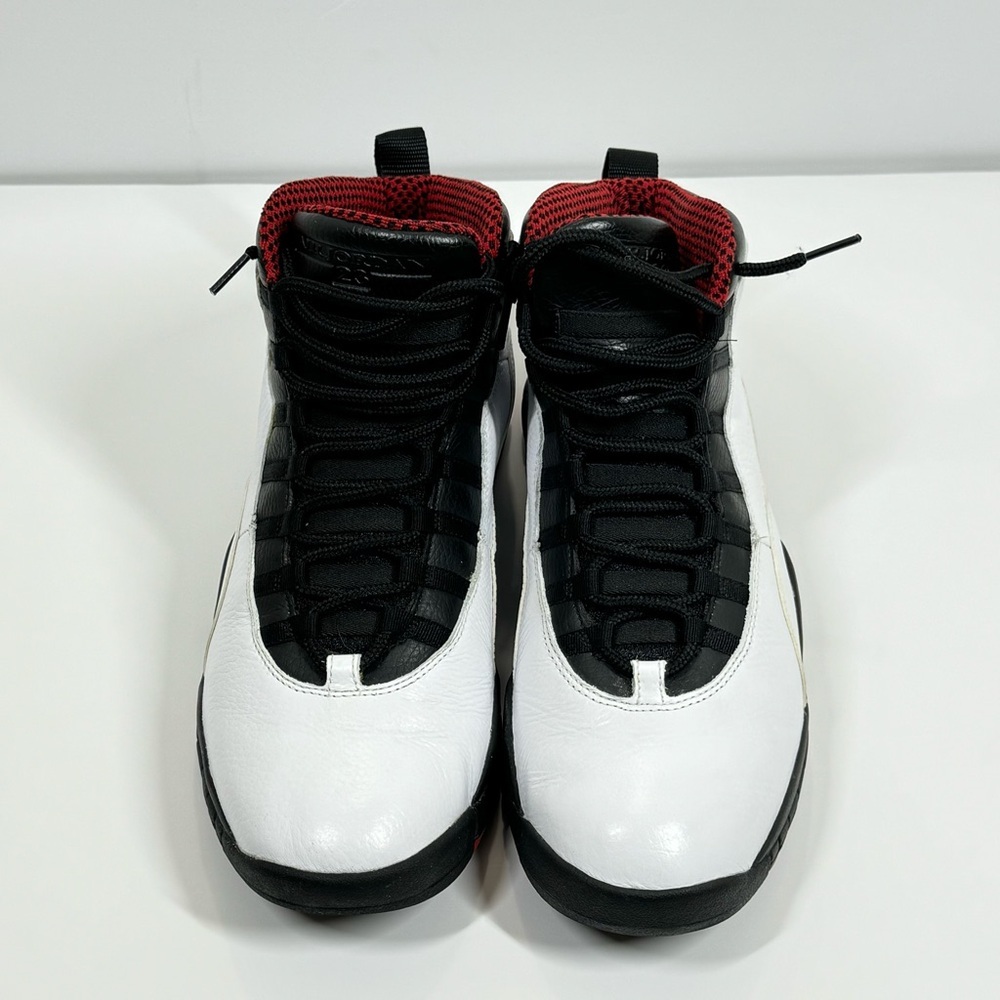 Air Jordan Retro 10 White/Varsity Red-Black Sneakers - Picture 13 of 16